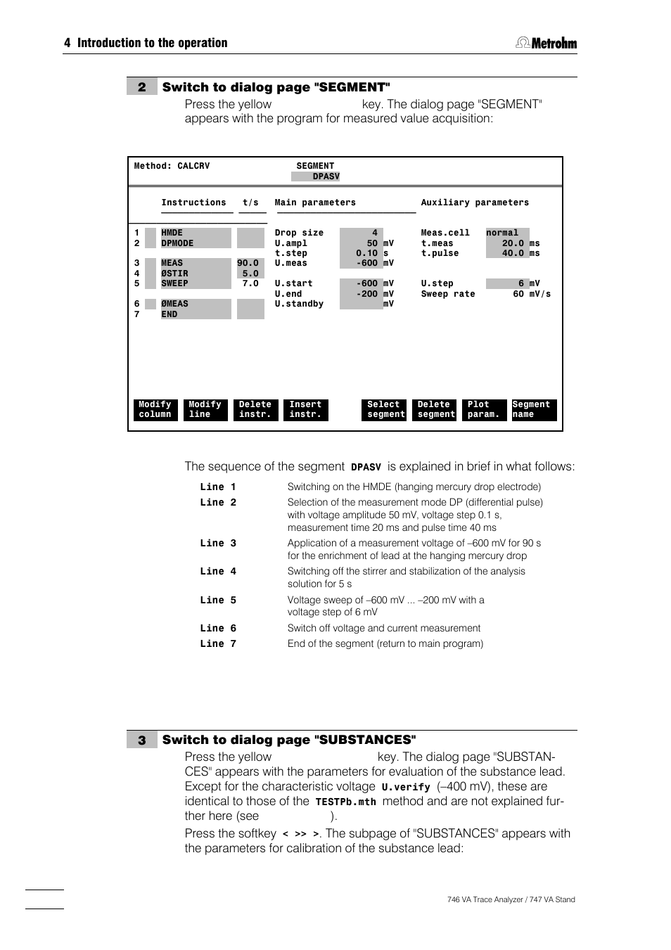 Metrohm 746 VA Trace Analyzer User Manual | Page 117 / 617