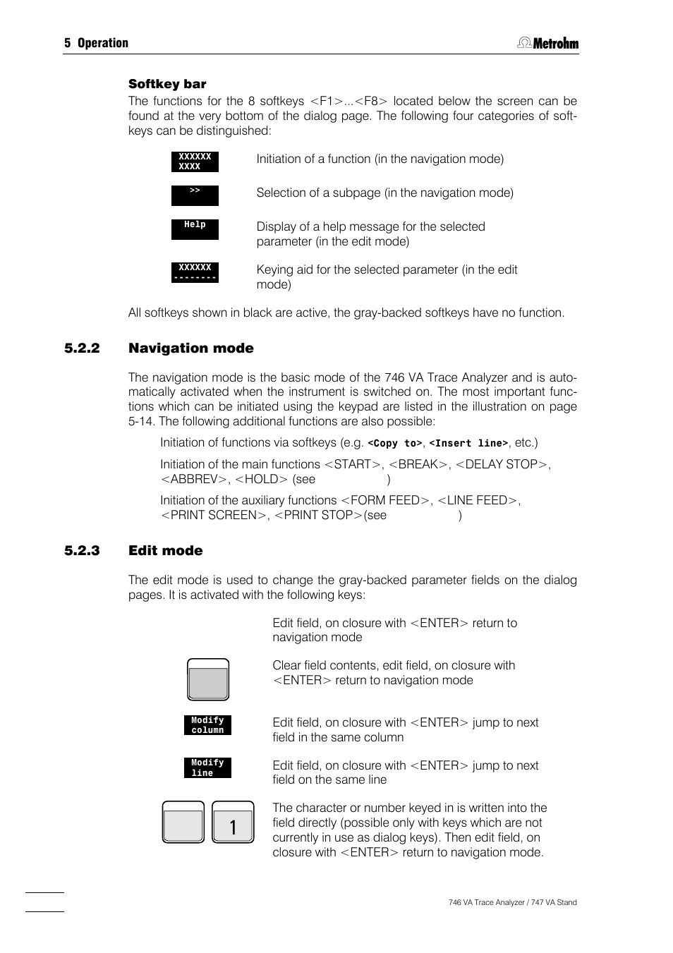 Metrohm 746 VA Trace Analyzer User Manual | Page 163 / 617