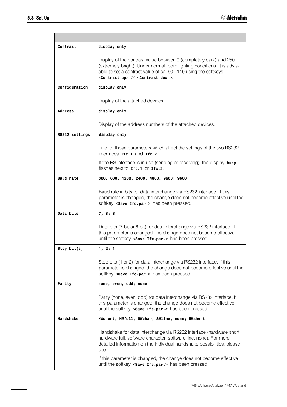 Metrohm 746 VA Trace Analyzer User Manual | Page 169 / 617