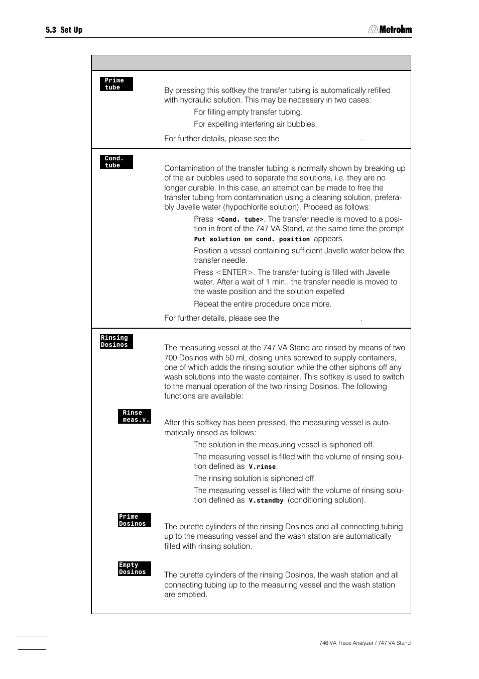 Metrohm 746 VA Trace Analyzer User Manual | Page 179 / 617
