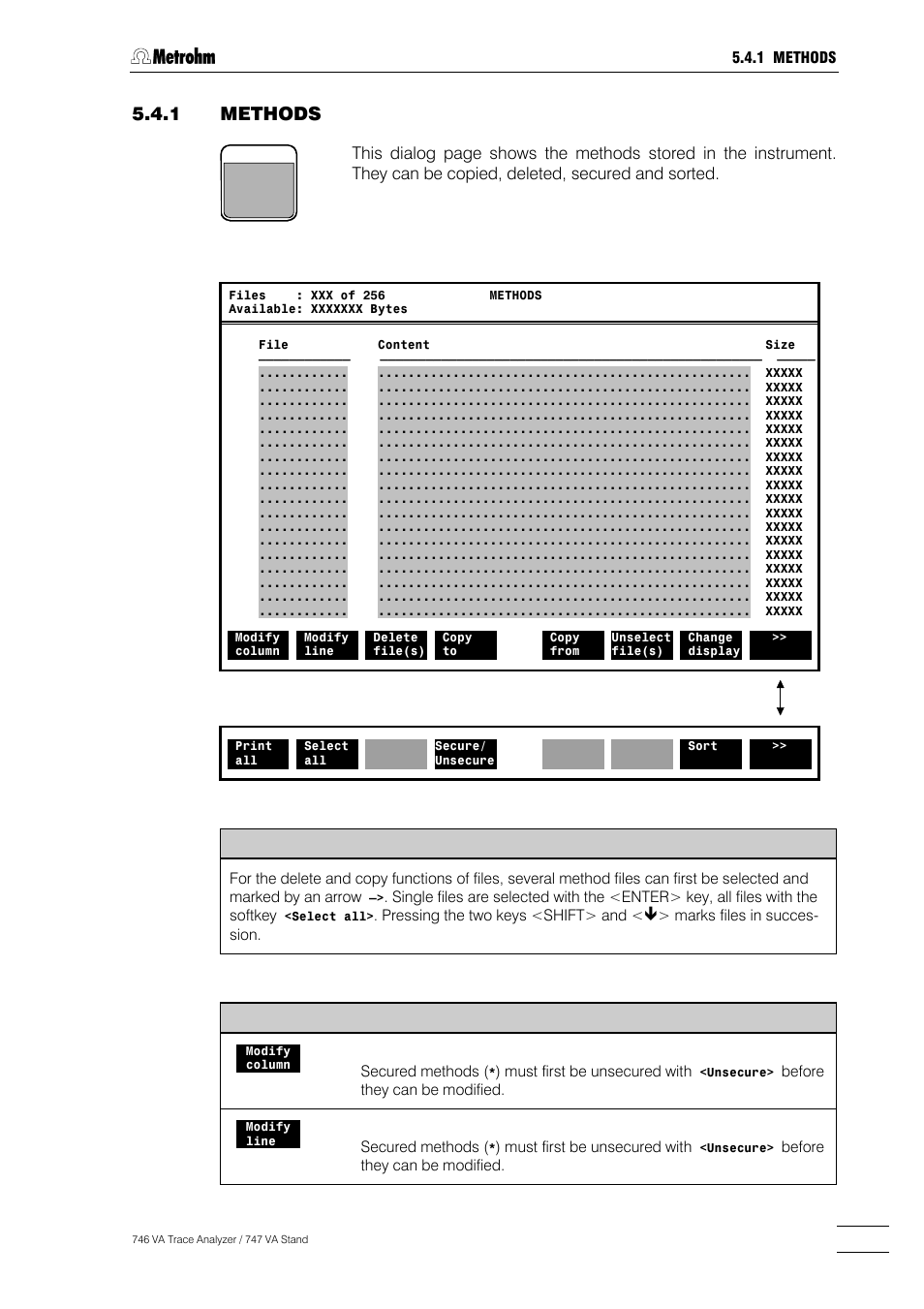 Metrohm 746 VA Trace Analyzer User Manual | Page 198 / 617