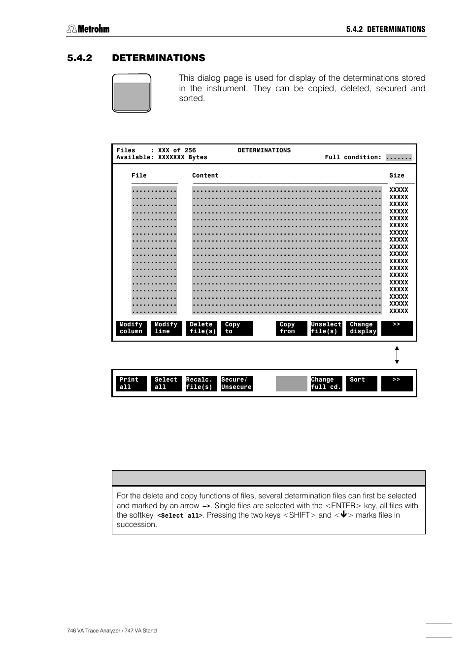 Metrohm 746 VA Trace Analyzer User Manual | Page 202 / 617