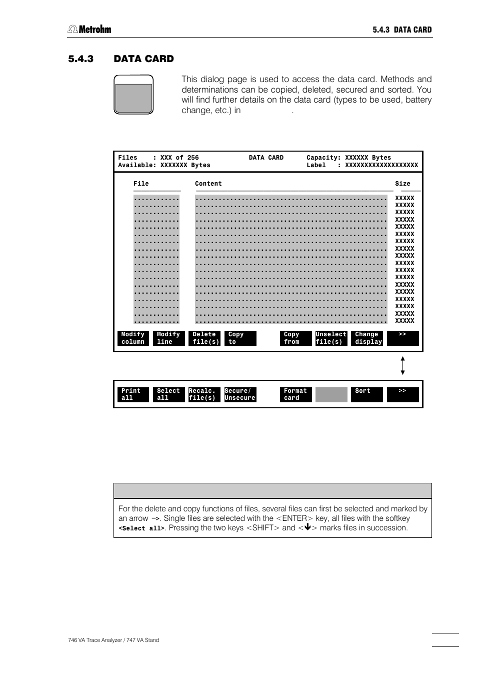 Metrohm 746 VA Trace Analyzer User Manual | Page 206 / 617