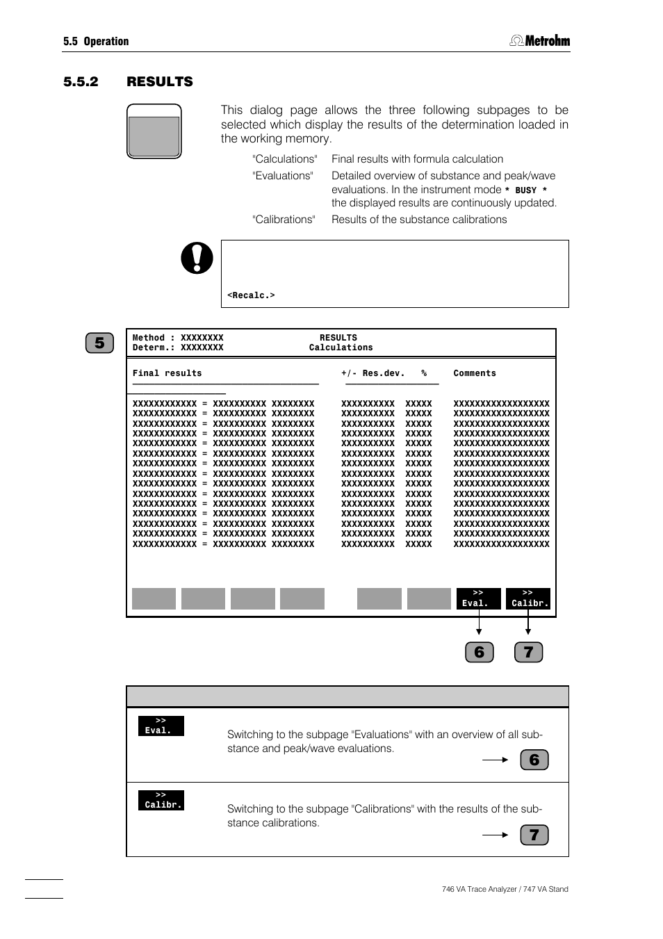 Metrohm 746 VA Trace Analyzer User Manual | Page 233 / 617