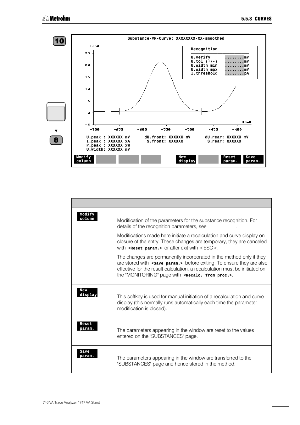 Metrohm 746 VA Trace Analyzer User Manual | Page 256 / 617