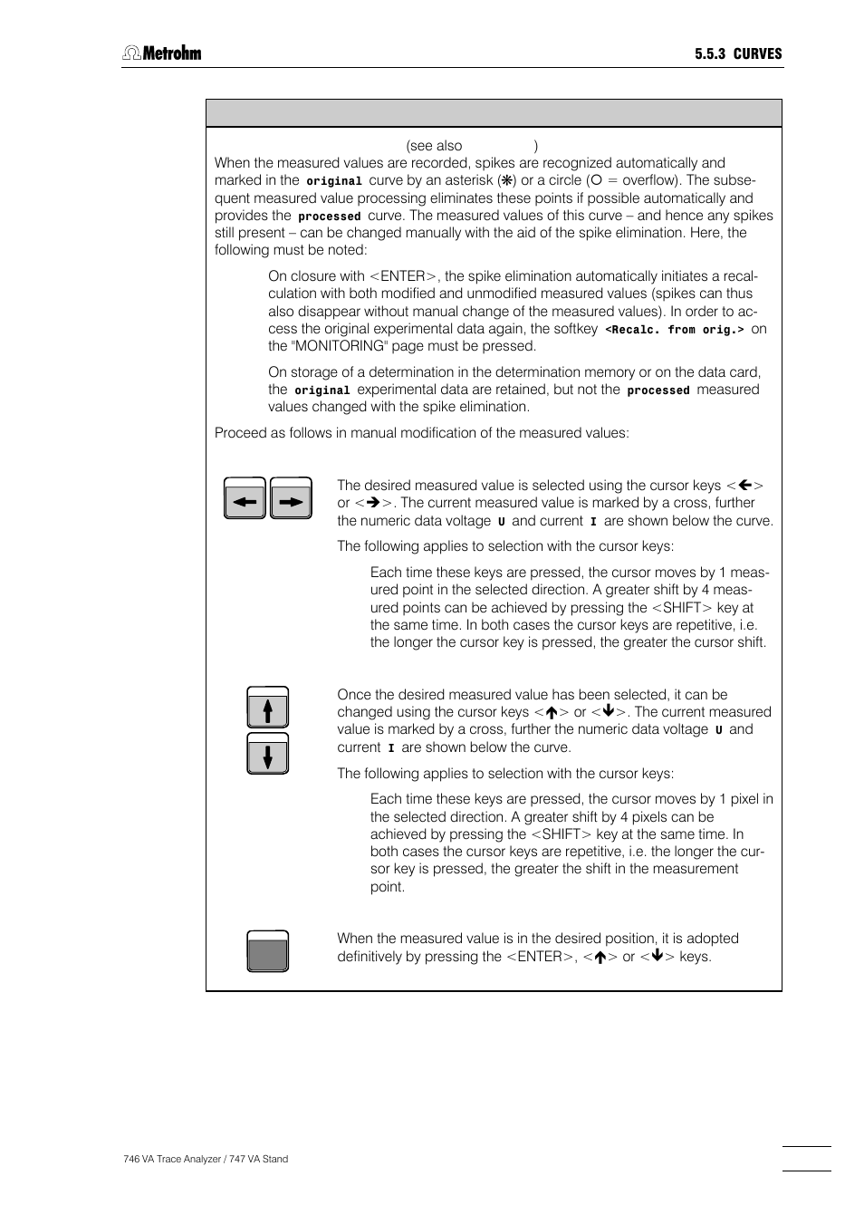 Metrohm 746 VA Trace Analyzer User Manual | Page 266 / 617