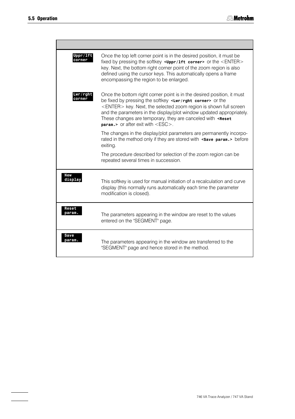 Metrohm 746 VA Trace Analyzer User Manual | Page 271 / 617