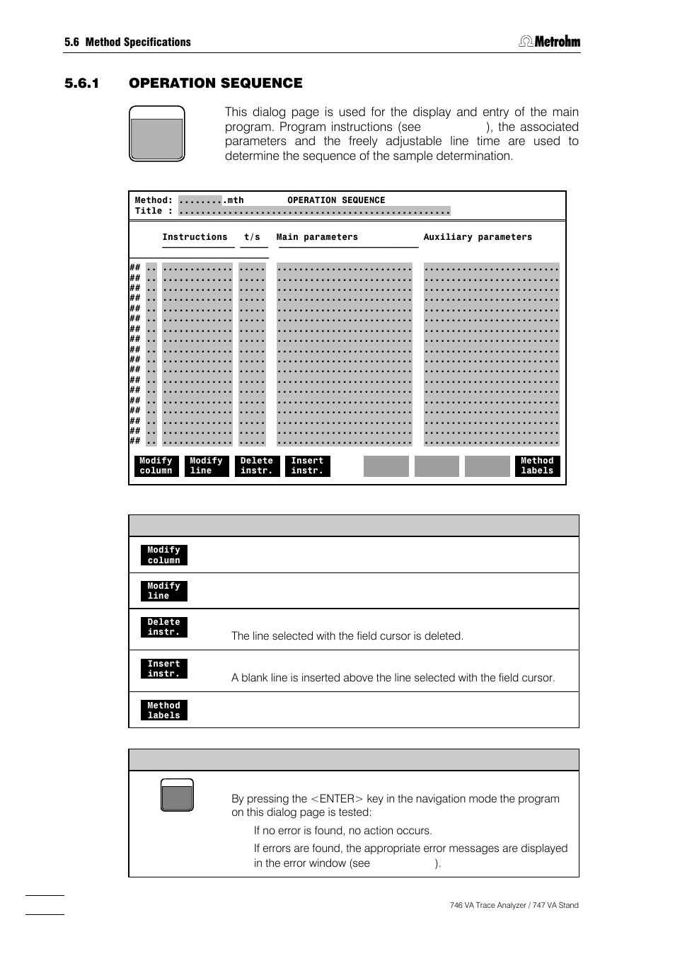 Metrohm 746 VA Trace Analyzer User Manual | Page 273 / 617