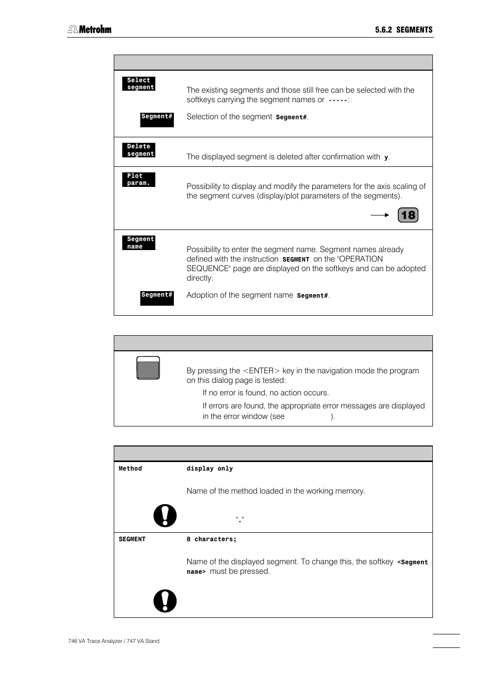 Metrohm 746 VA Trace Analyzer User Manual | Page 276 / 617