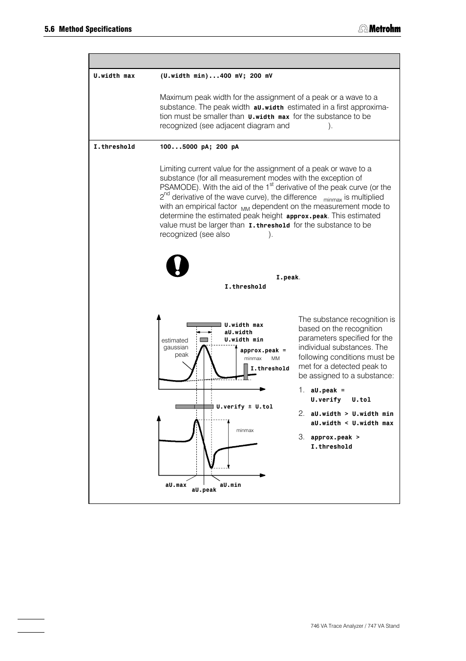 Metrohm 746 VA Trace Analyzer User Manual | Page 283 / 617