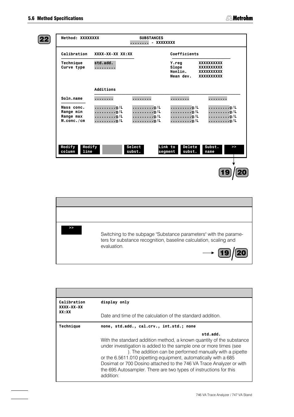 Metrohm 746 VA Trace Analyzer User Manual | Page 293 / 617