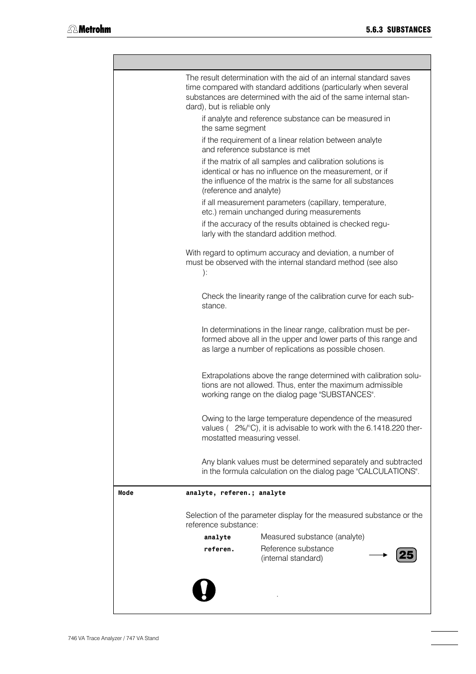 Metrohm 746 VA Trace Analyzer User Manual | Page 306 / 617