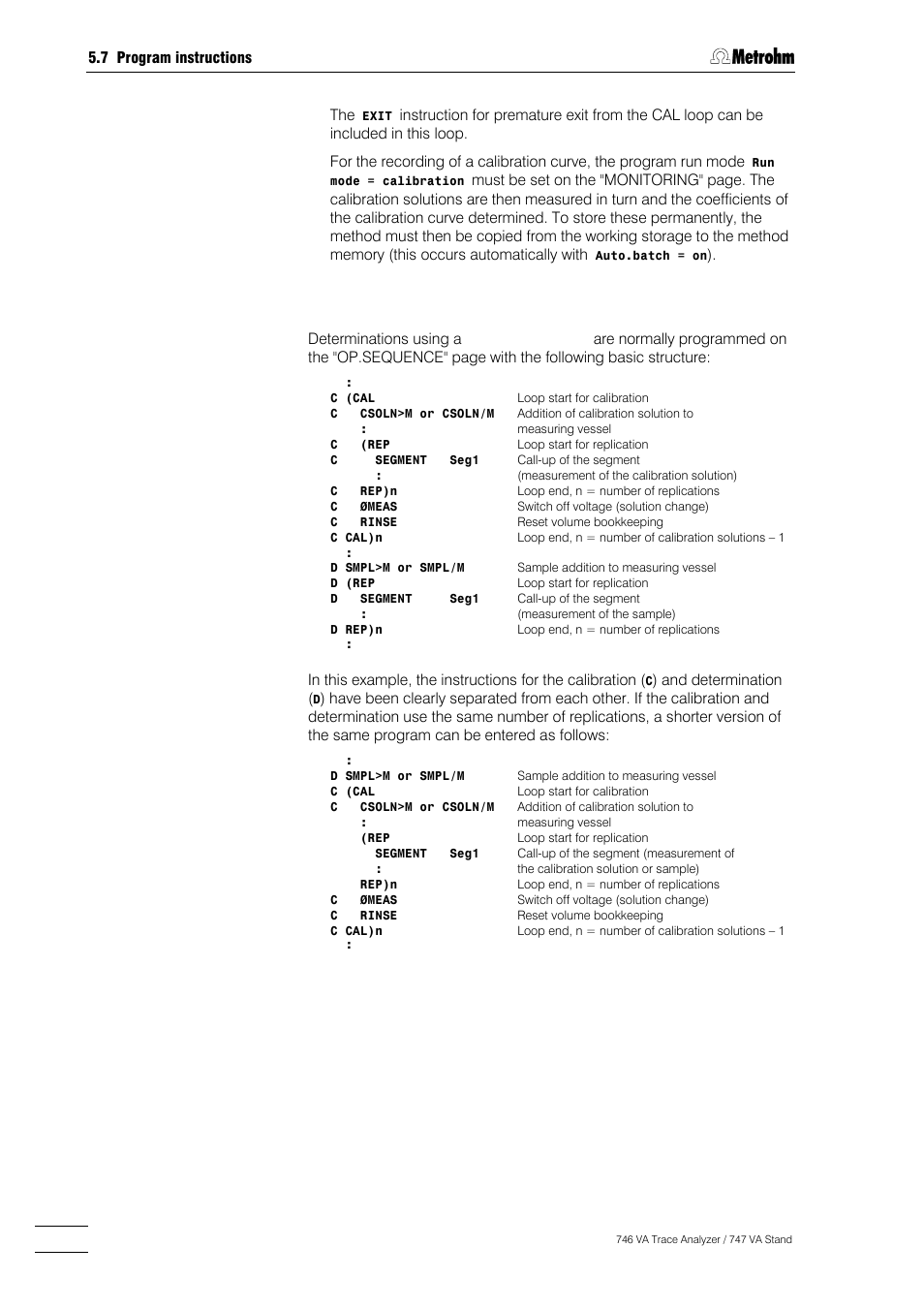Metrohm 746 VA Trace Analyzer User Manual | Page 353 / 617