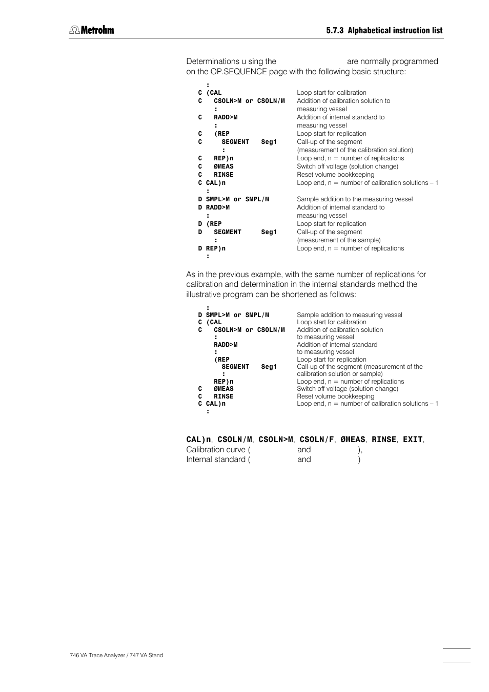 Metrohm 746 VA Trace Analyzer User Manual | Page 354 / 617