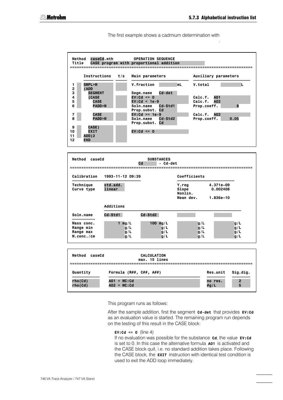 Metrohm 746 VA Trace Analyzer User Manual | Page 358 / 617