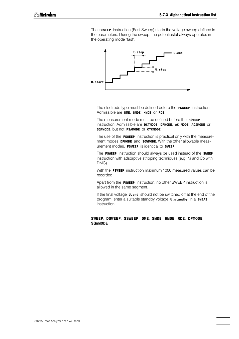 Metrohm 746 VA Trace Analyzer User Manual | Page 392 / 617