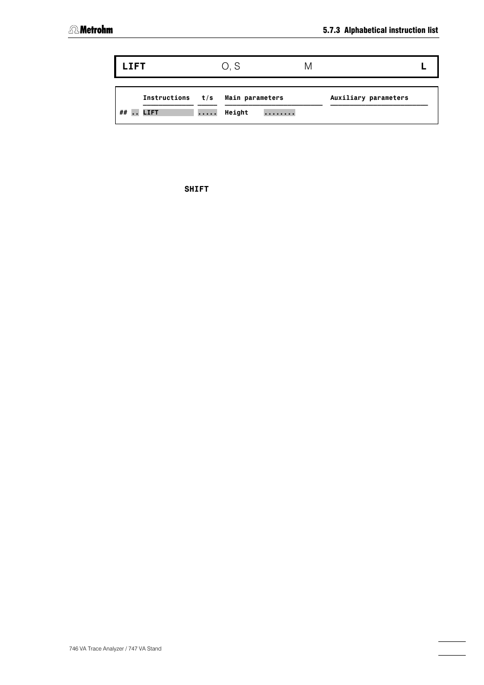 Metrohm 746 VA Trace Analyzer User Manual | Page 396 / 617
