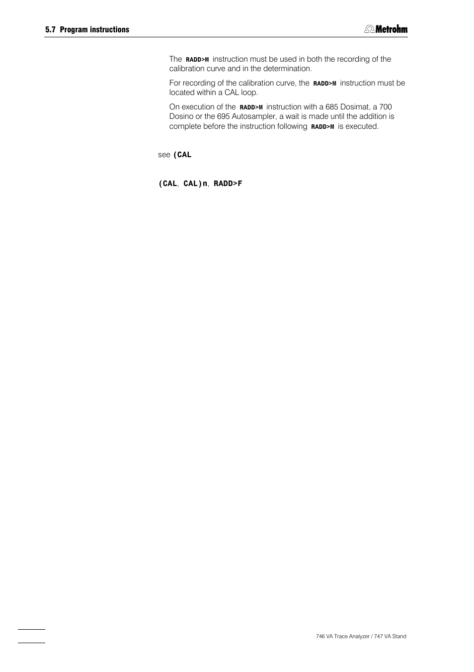 Metrohm 746 VA Trace Analyzer User Manual | Page 419 / 617
