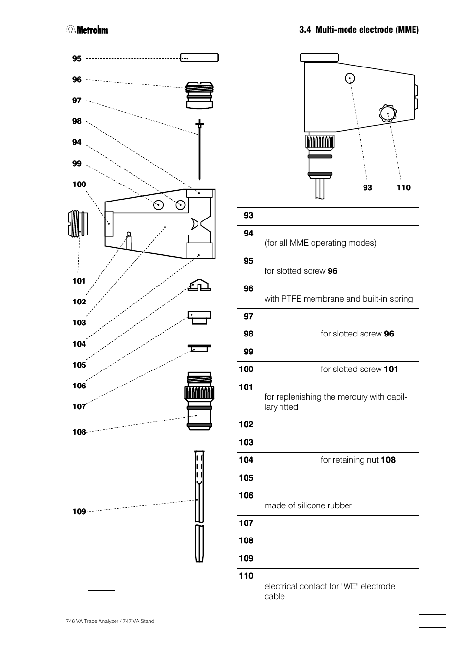 Metrohm 746 VA Trace Analyzer User Manual | Page 42 / 617