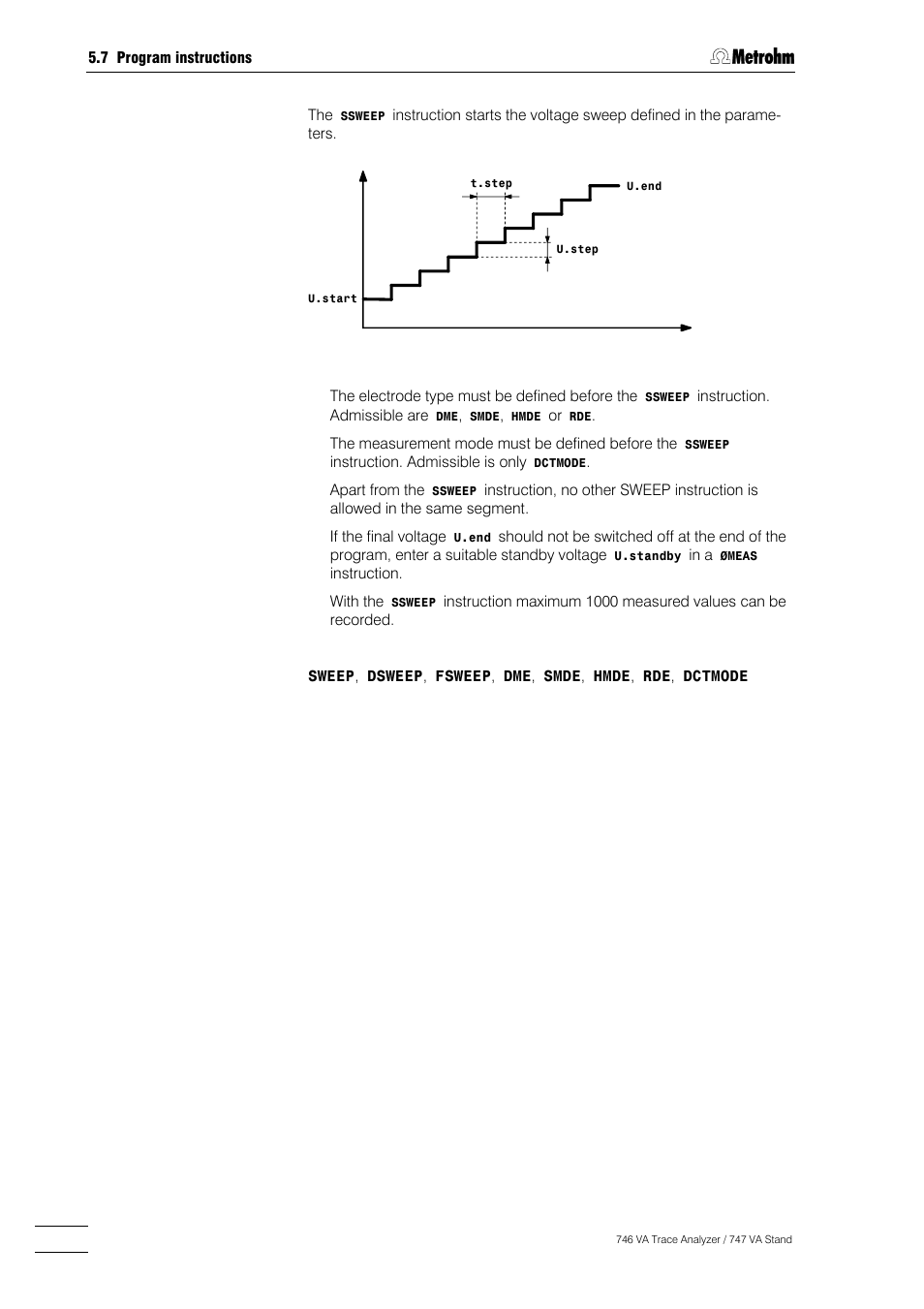 Metrohm 746 VA Trace Analyzer User Manual | Page 447 / 617