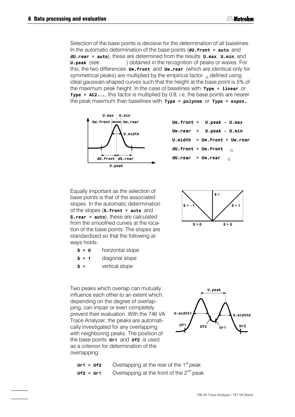 Metrohm 746 VA Trace Analyzer User Manual | Page 475 / 617