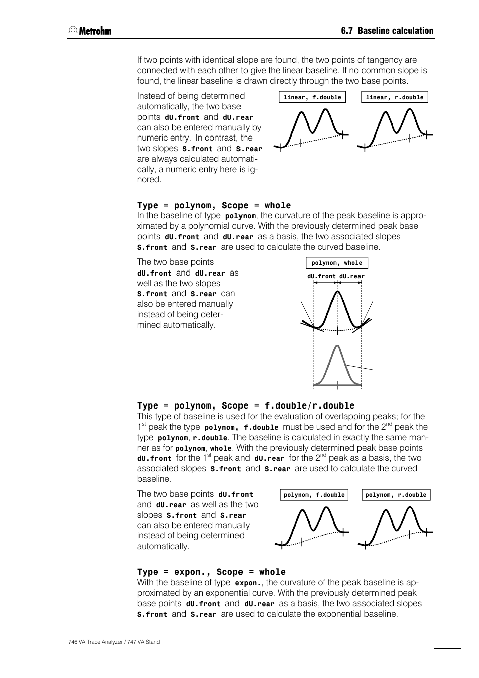 Metrohm 746 VA Trace Analyzer User Manual | Page 478 / 617