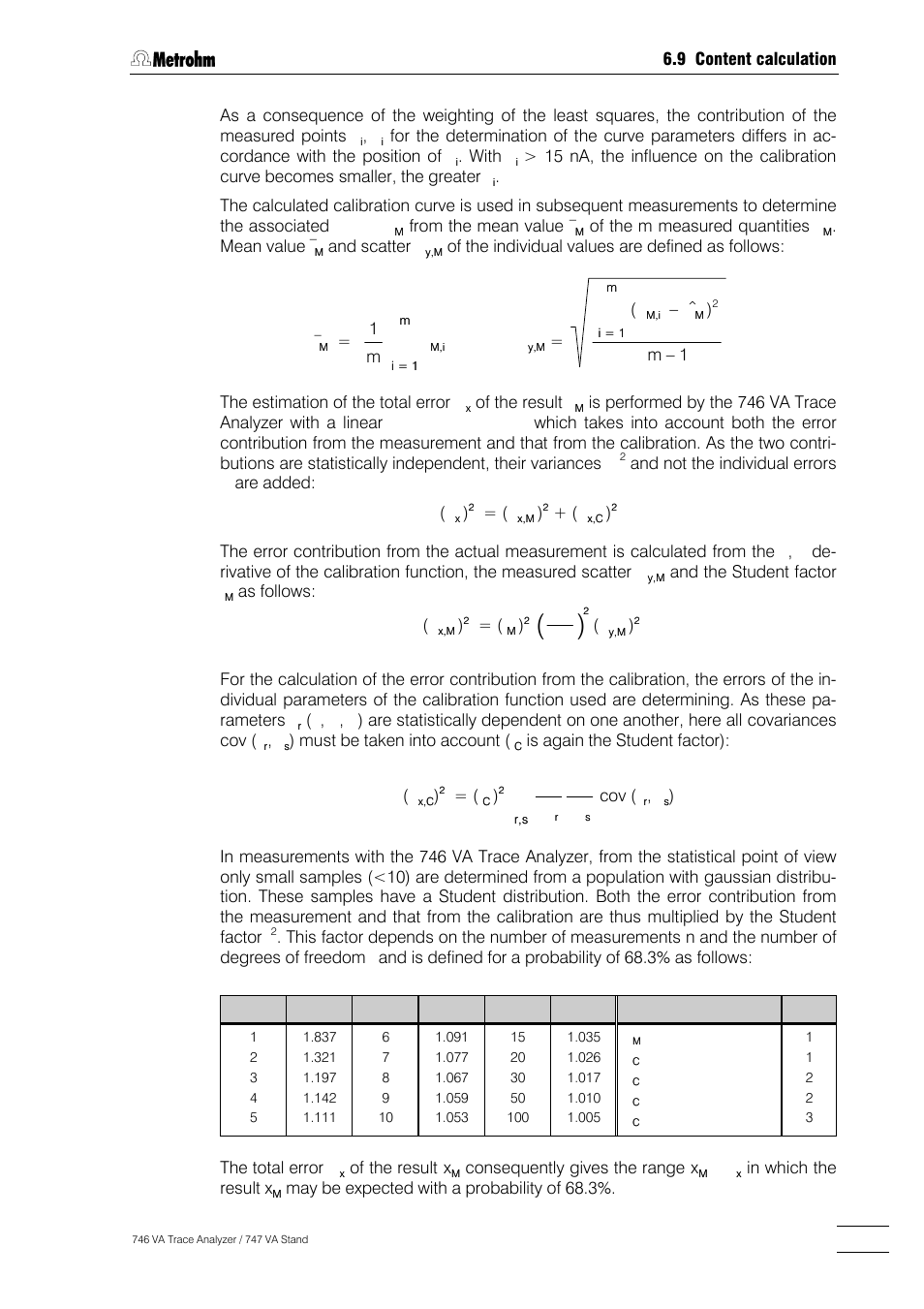 Metrohm 746 VA Trace Analyzer User Manual | Page 486 / 617