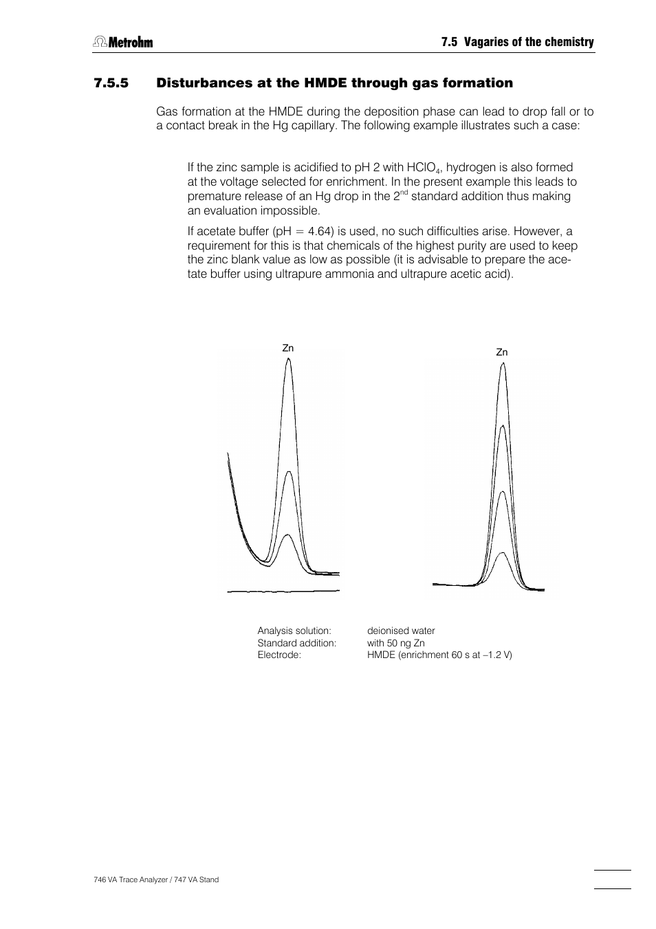 Metrohm 746 VA Trace Analyzer User Manual | Page 544 / 617