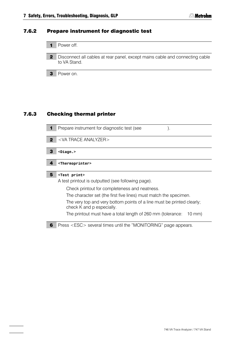 Metrohm 746 VA Trace Analyzer User Manual | Page 549 / 617