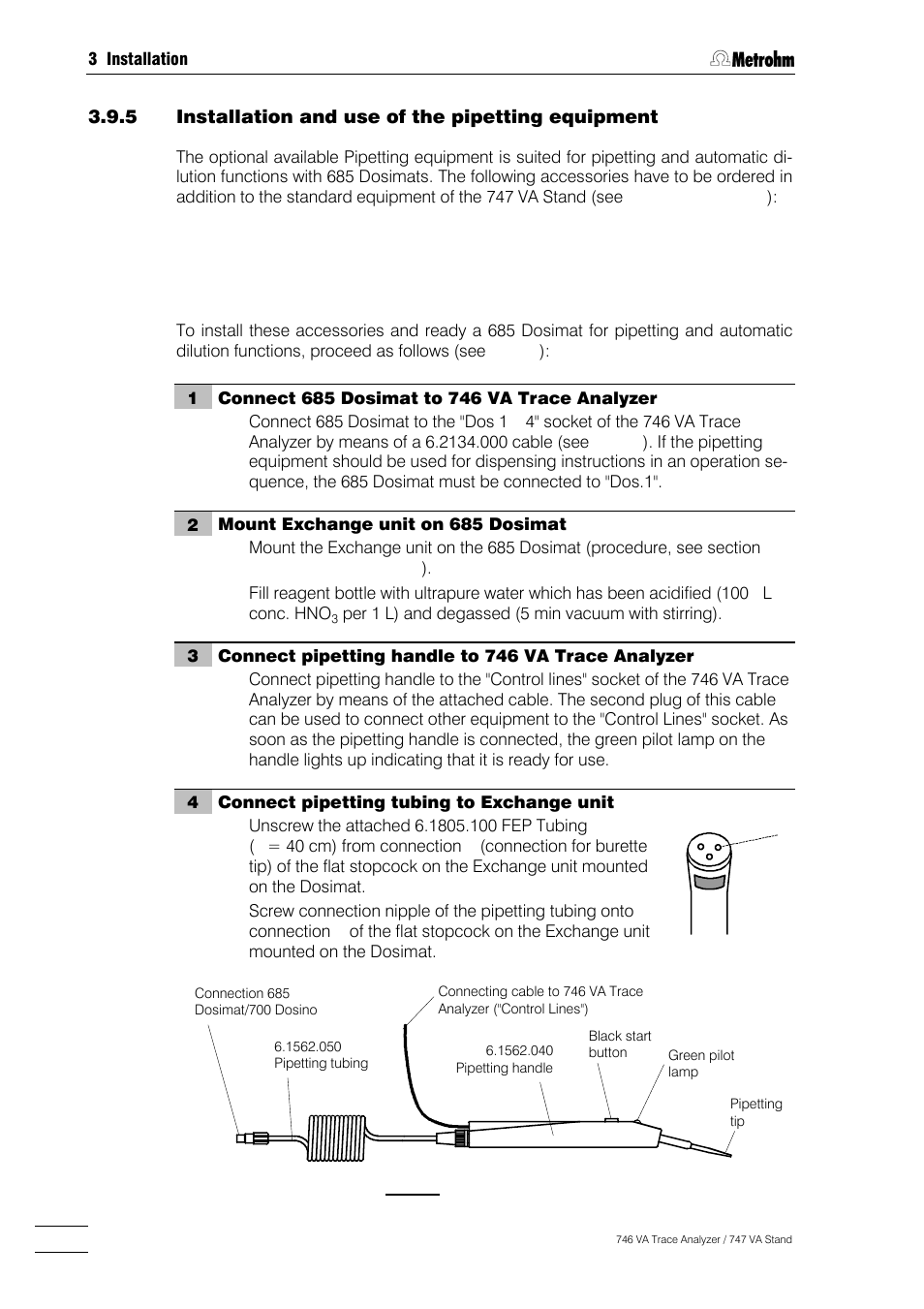 Metrohm 746 VA Trace Analyzer User Manual | Page 65 / 617