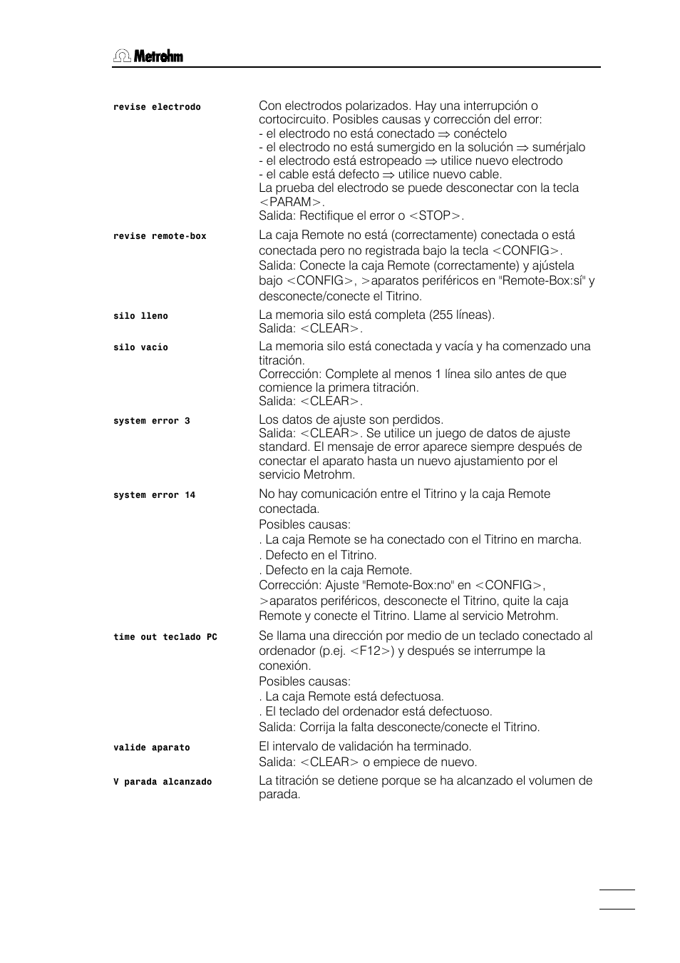 Metrohm 784 KFP Titrino User Manual | Page 104 / 155