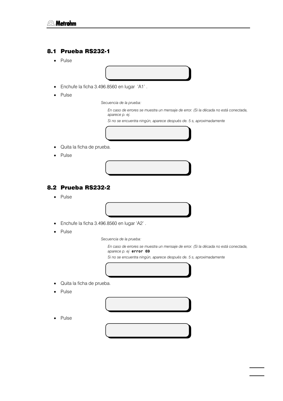 Metrohm 784 KFP Titrino User Manual | Page 112 / 155