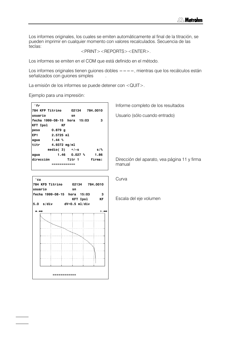 Metrohm 784 KFP Titrino User Manual | Page 37 / 155