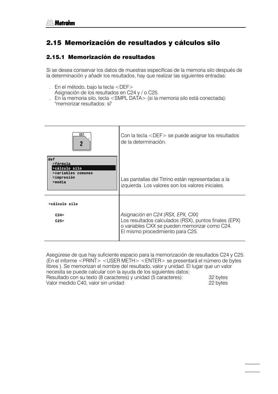 Metrohm 784 KFP Titrino User Manual | Page 46 / 155