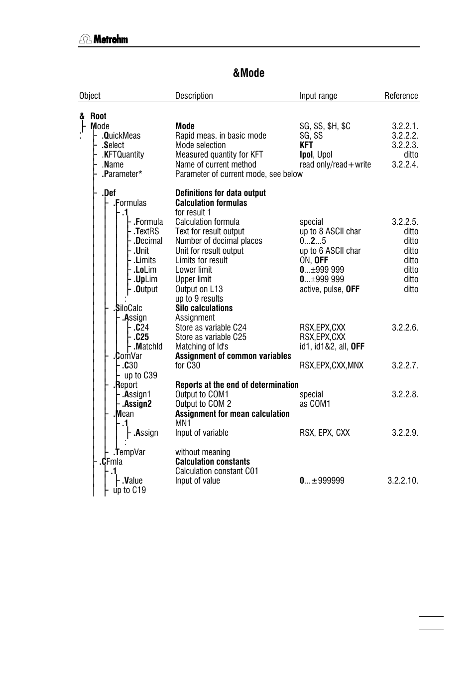 Metrohm 784 KFP Titrino User Manual | Page 58 / 155