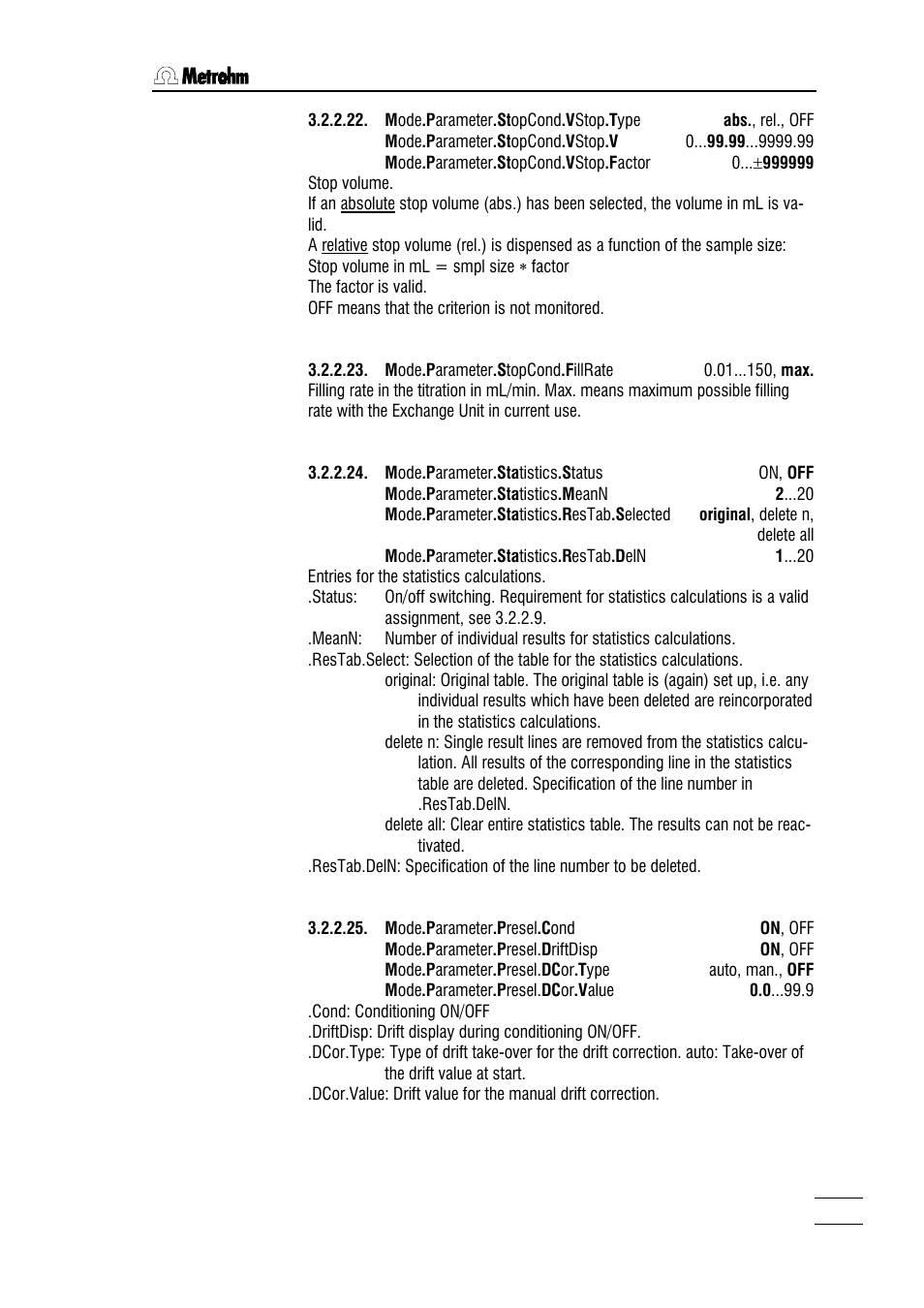 Metrohm 784 KFP Titrino User Manual | Page 76 / 155