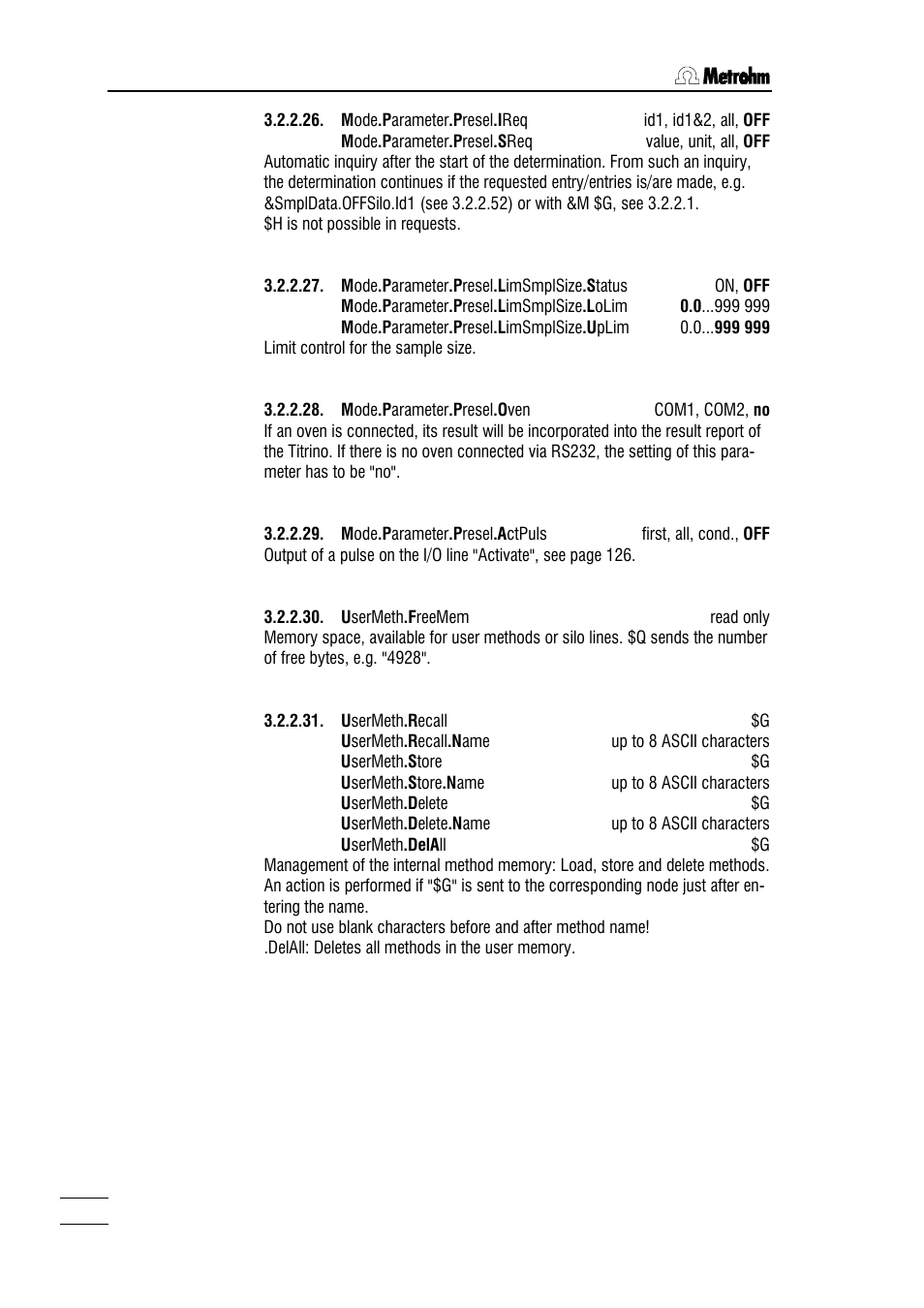 Metrohm 784 KFP Titrino User Manual | Page 77 / 155