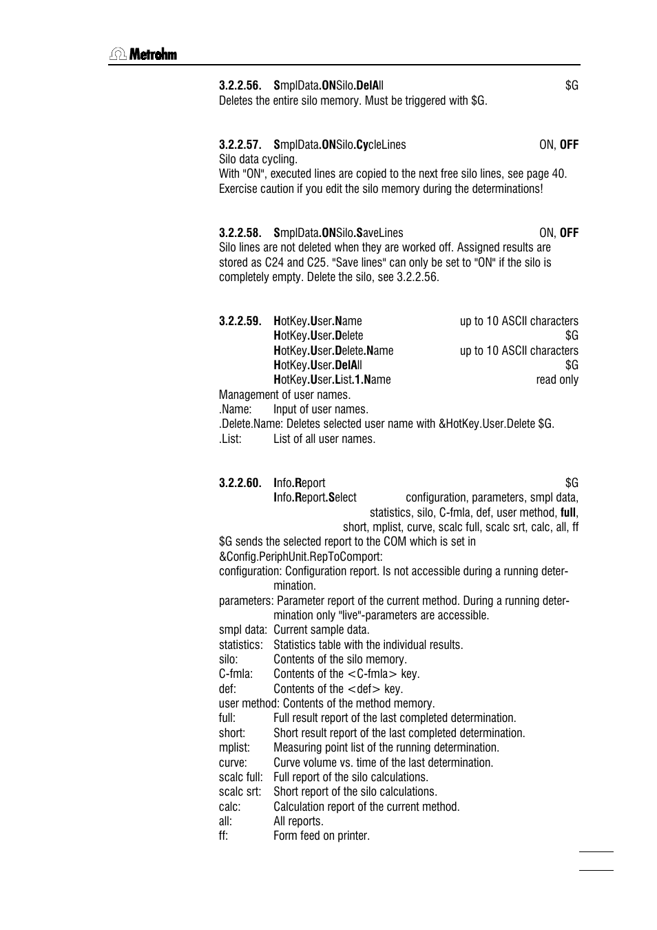 Metrohm 784 KFP Titrino User Manual | Page 82 / 155