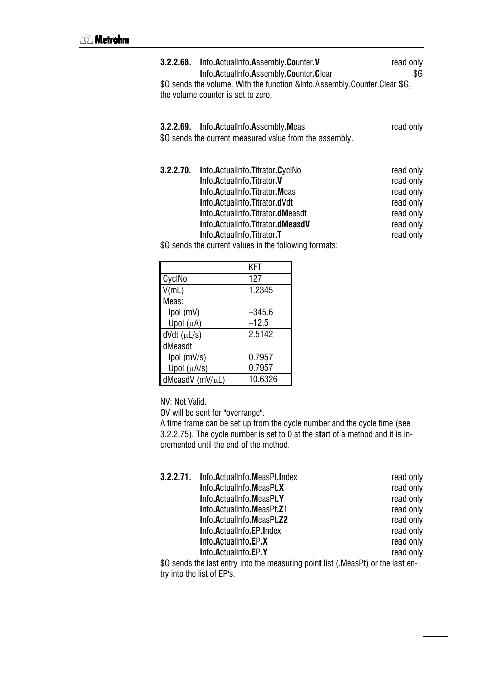 Metrohm 784 KFP Titrino User Manual | Page 86 / 155