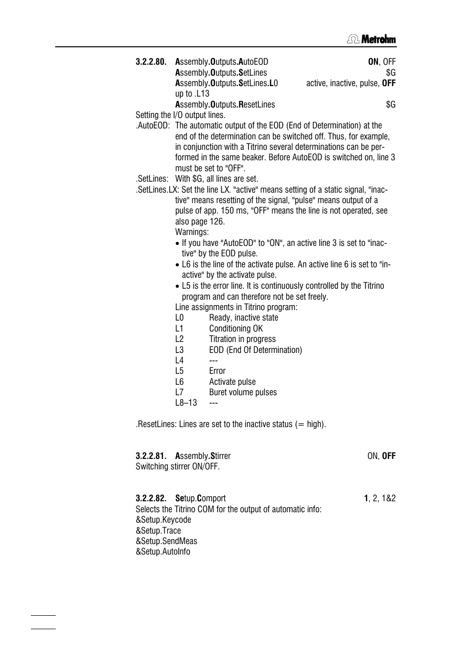 Metrohm 784 KFP Titrino User Manual | Page 89 / 155