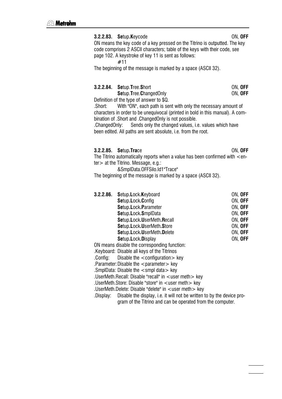 Metrohm 784 KFP Titrino User Manual | Page 90 / 155