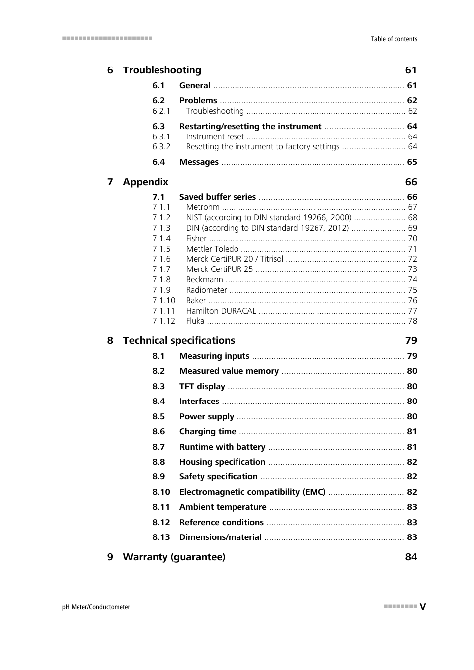 Metrohm 914 pH / Conductometer User Manual | Page 7 / 99