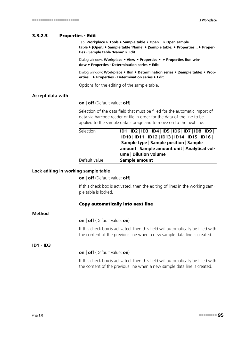 3 properties - edit, Edit | Metrohm viva 1.0 Manual User Manual | Page 107 / 898