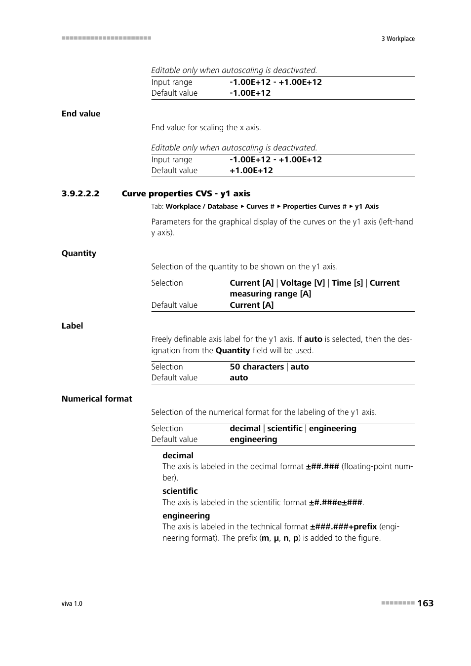 2 curve properties cvs - y1 axis | Metrohm viva 1.0 Manual User Manual | Page 175 / 898