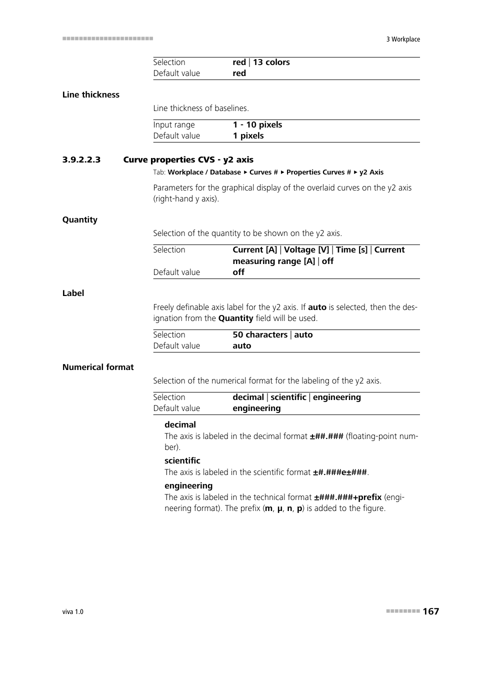 3 curve properties cvs - y2 axis | Metrohm viva 1.0 Manual User Manual | Page 179 / 898