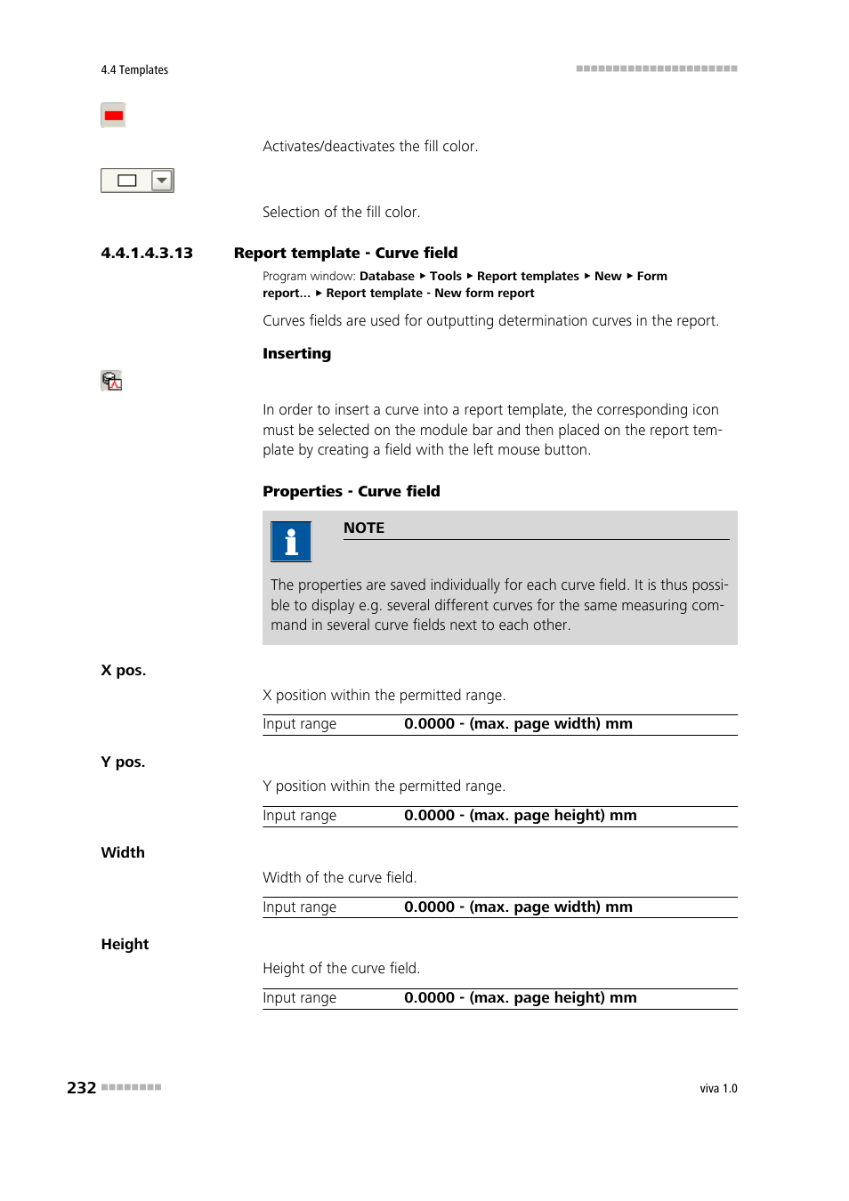 13 report template - curve field, Curve | Metrohm viva 1.0 Manual User Manual | Page 244 / 898