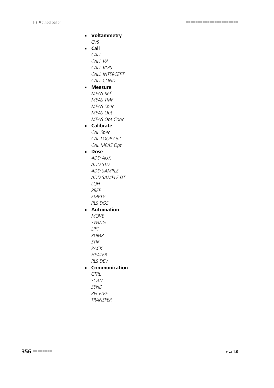 Metrohm viva 1.0 Manual User Manual | Page 368 / 898