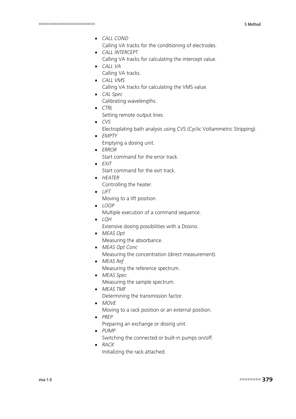 Metrohm viva 1.0 Manual User Manual | Page 391 / 898