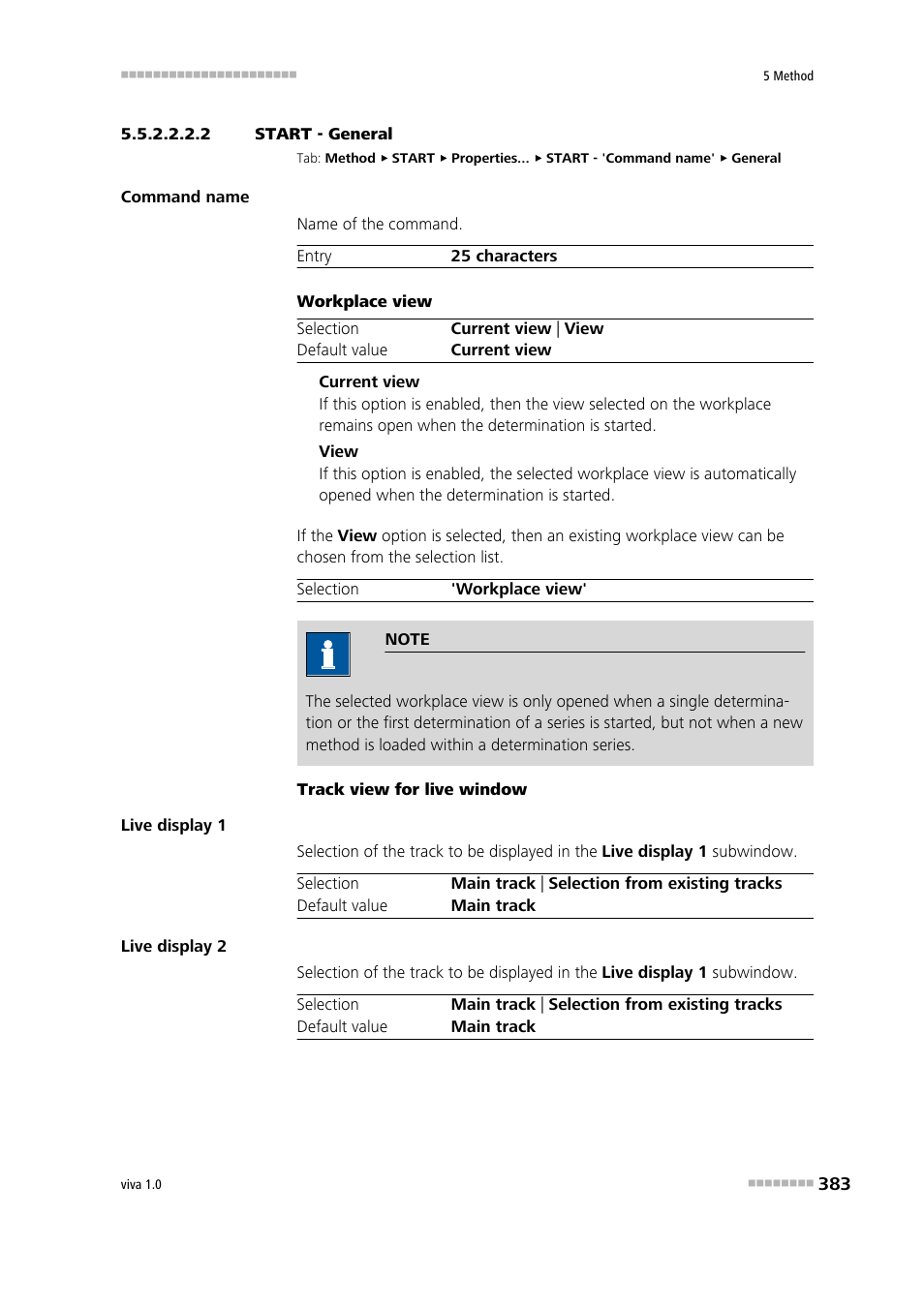 2 start - general, General | Metrohm viva 1.0 Manual User Manual | Page 395 / 898