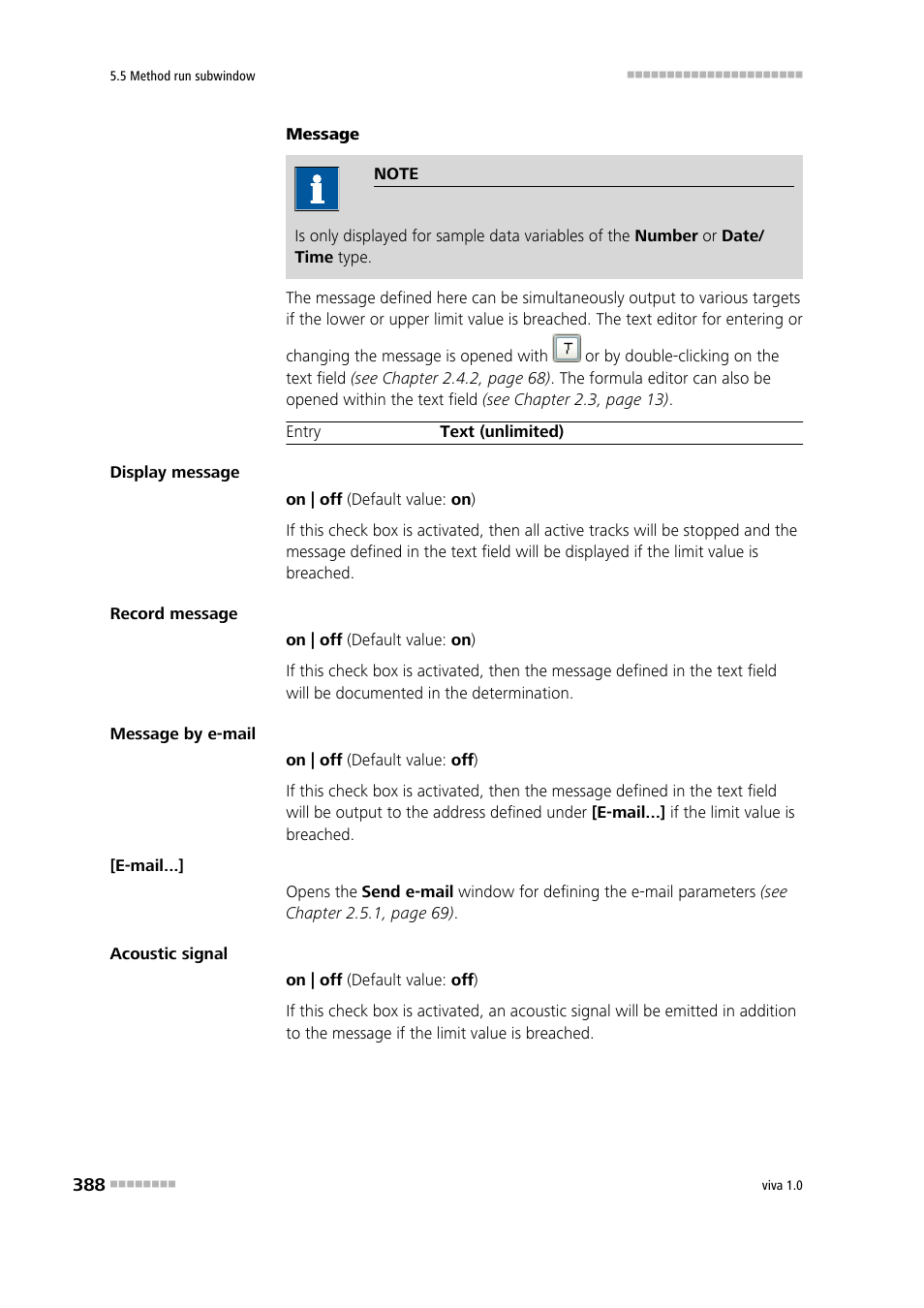 Metrohm viva 1.0 Manual User Manual | Page 400 / 898